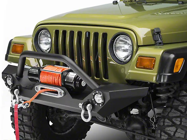 Barricade Trail Force HD Front Bumper with LED Lights (87-06 Jeep Wrangler YJ & TJ)