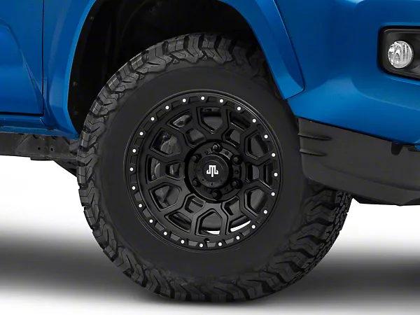 Mammoth Hunter Satin Black 6-Lug Wheel; 17×9; 0mm Offset (16-23 Tacoma)